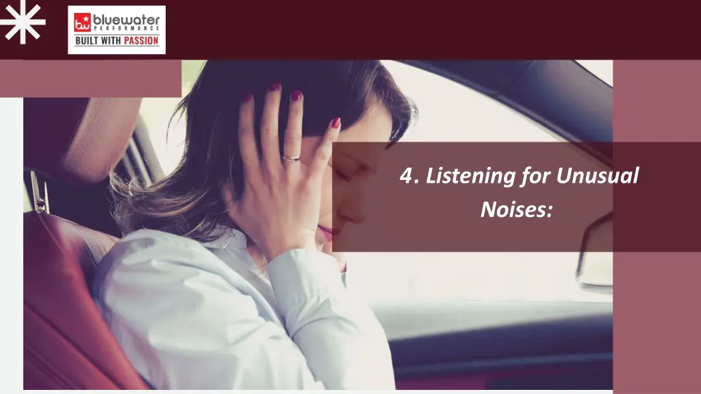4 listening for unusual noises