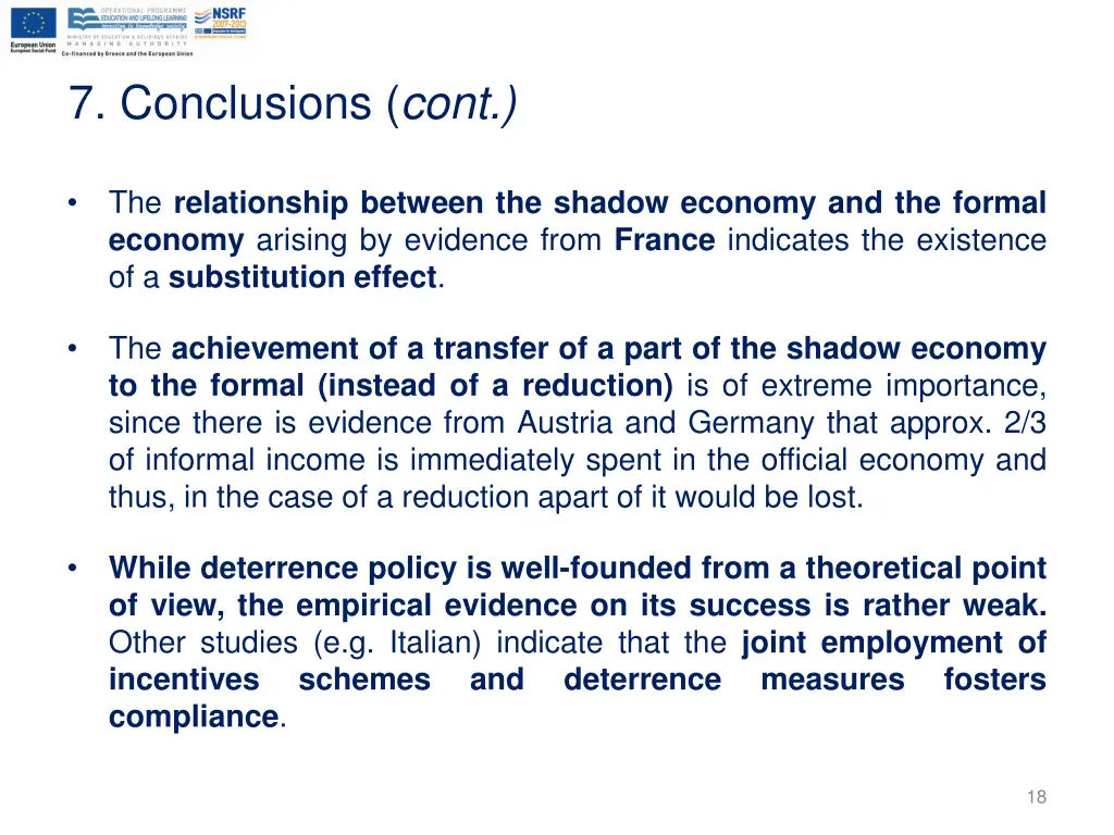 7 conclusions cont