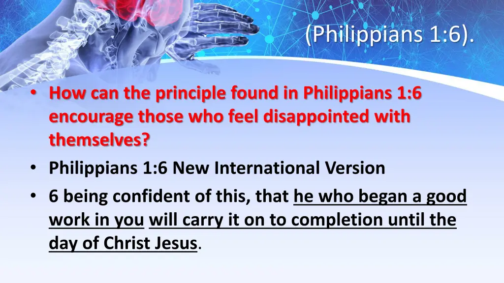 philippians 1 6