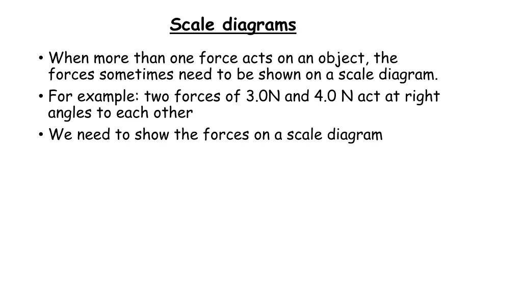 scale diagrams