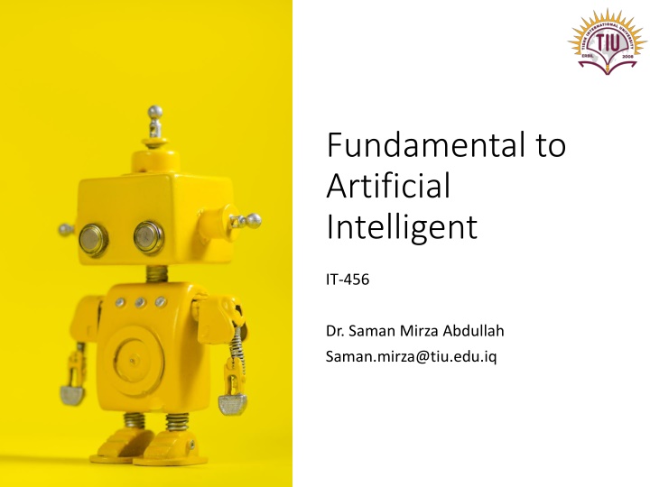 fundamental to artificial intelligent
