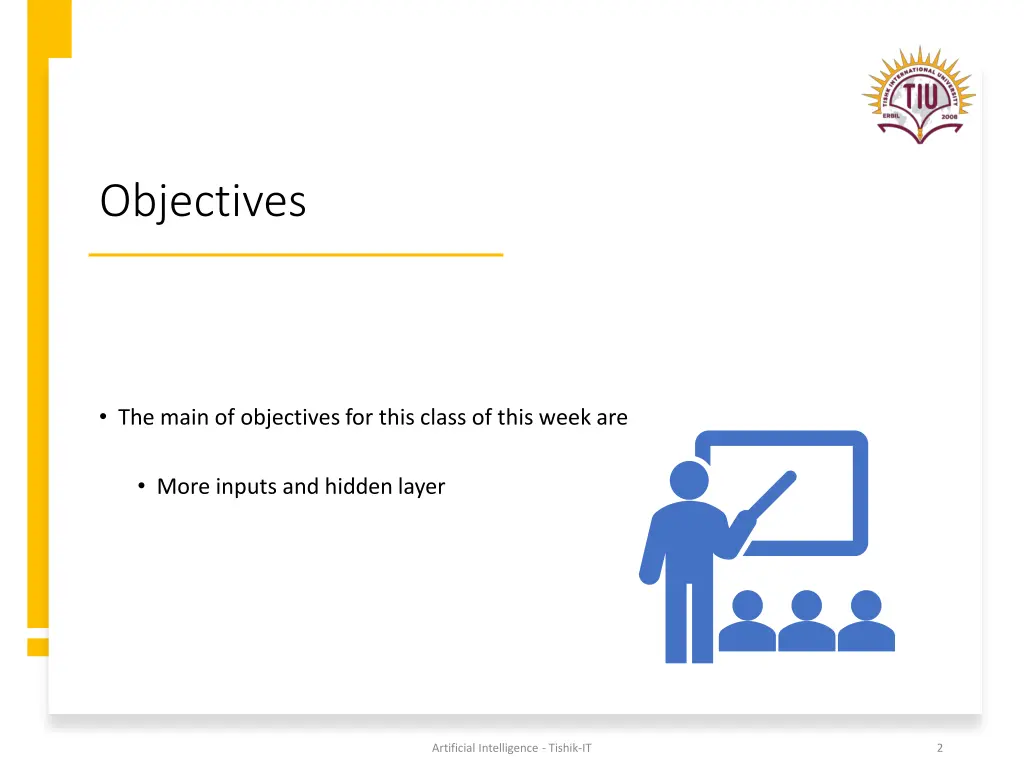 objectives