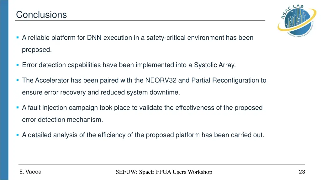 conclusions