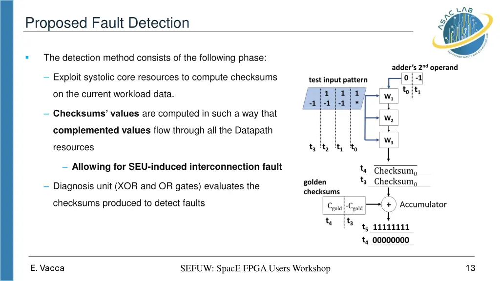 proposed fault detection 1