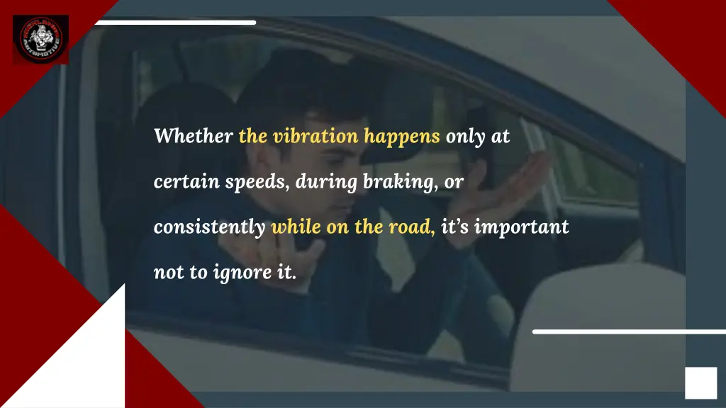 whether the vibration happens only at