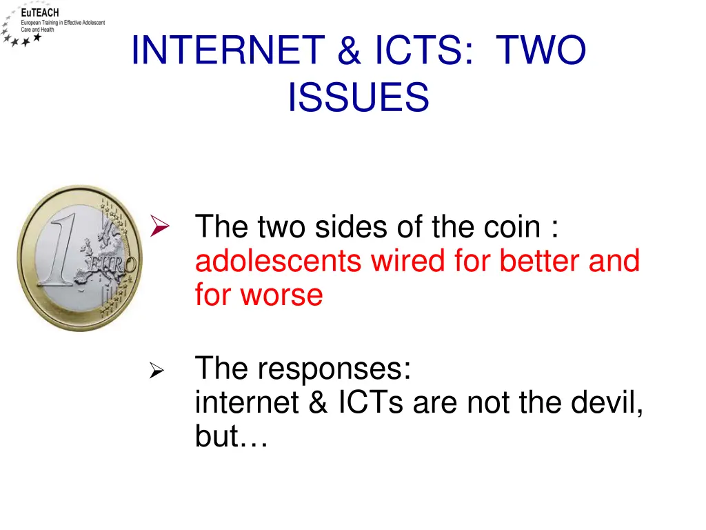 internet icts two issues