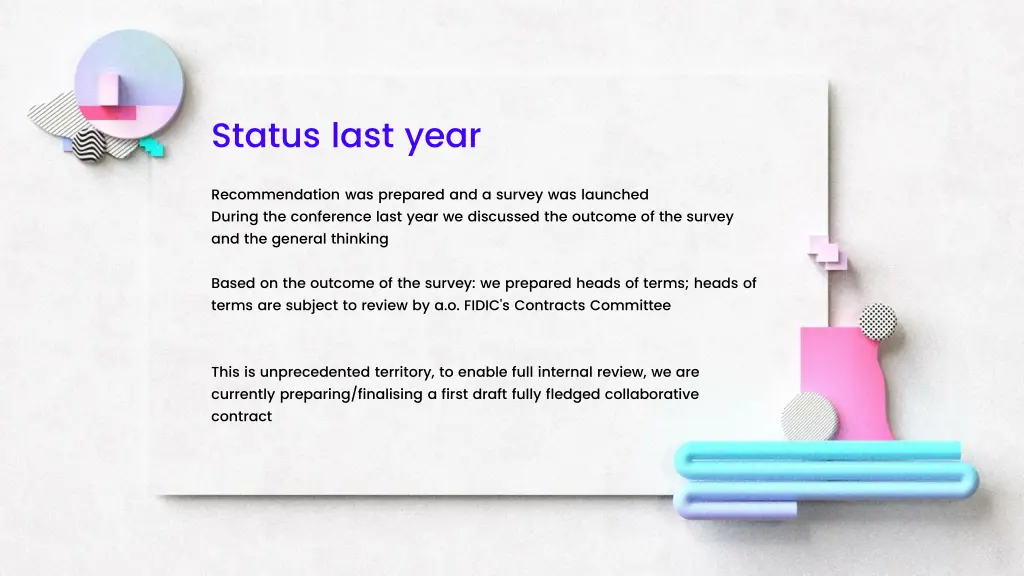 status last year
