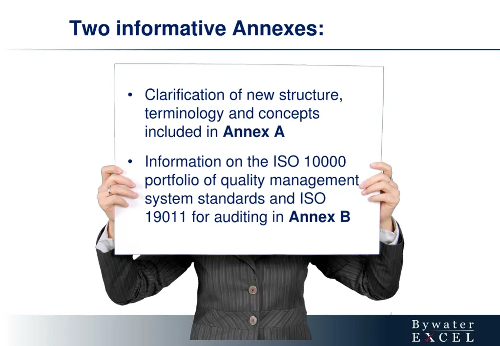 two informative annexes