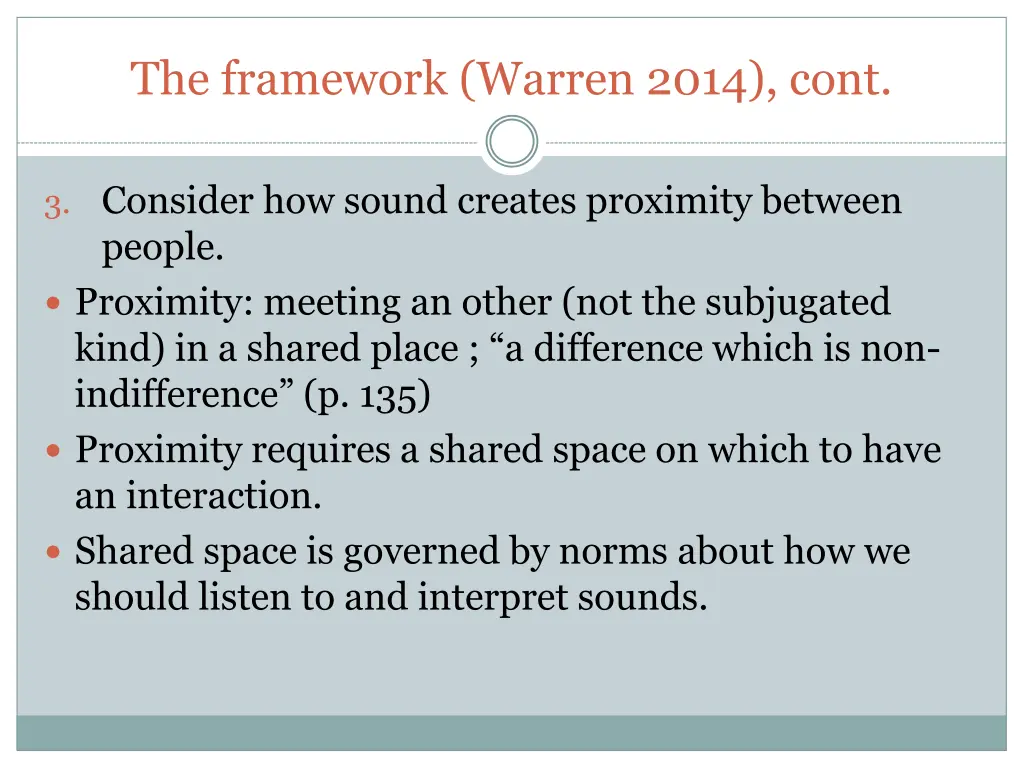 the framework warren 2014 cont 1