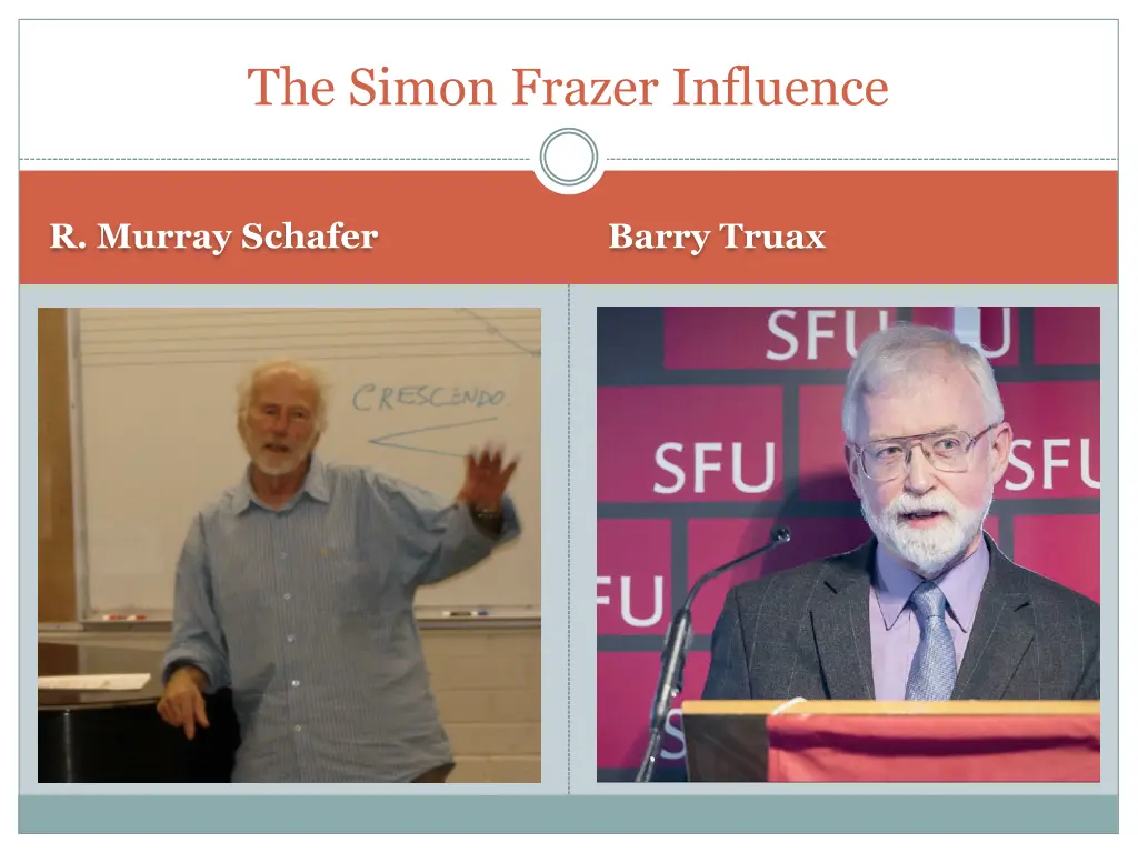 the simon frazer influence