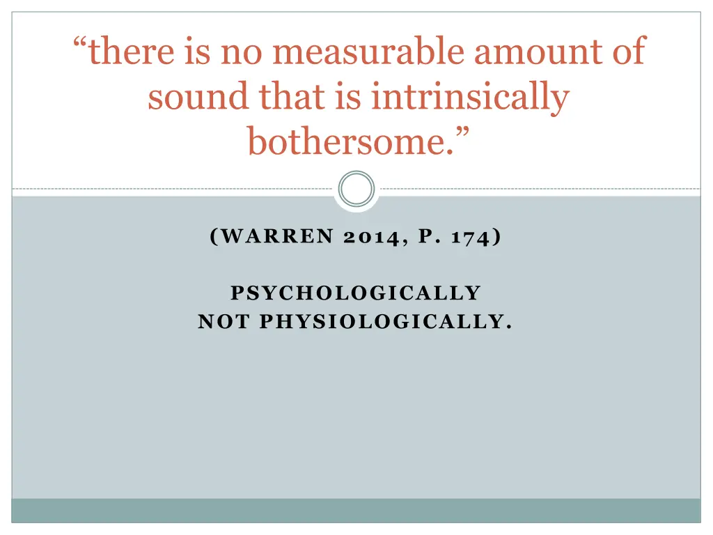 there is no measurable amount of sound that