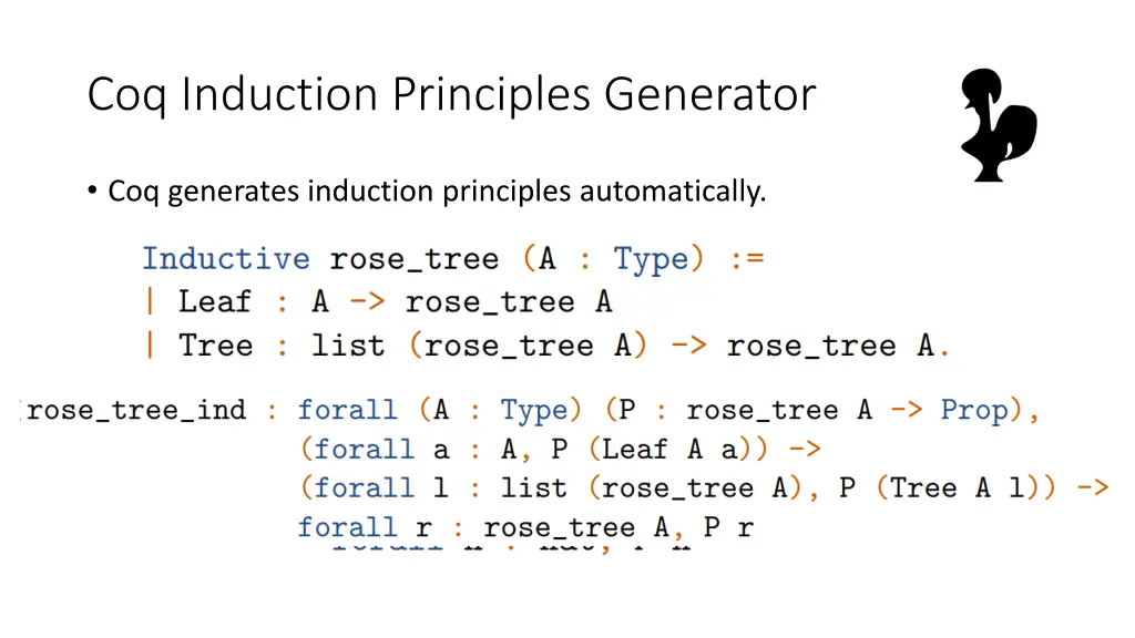 coq induction principles generator