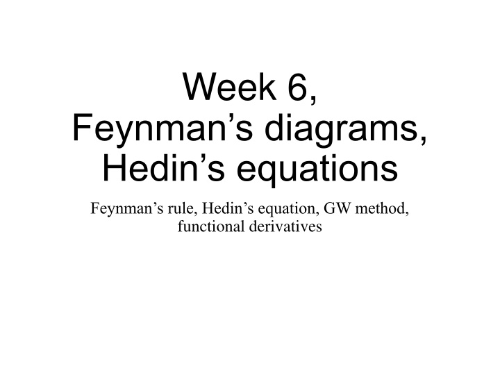 week 6