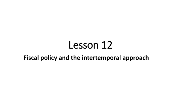 lesson lesson 12