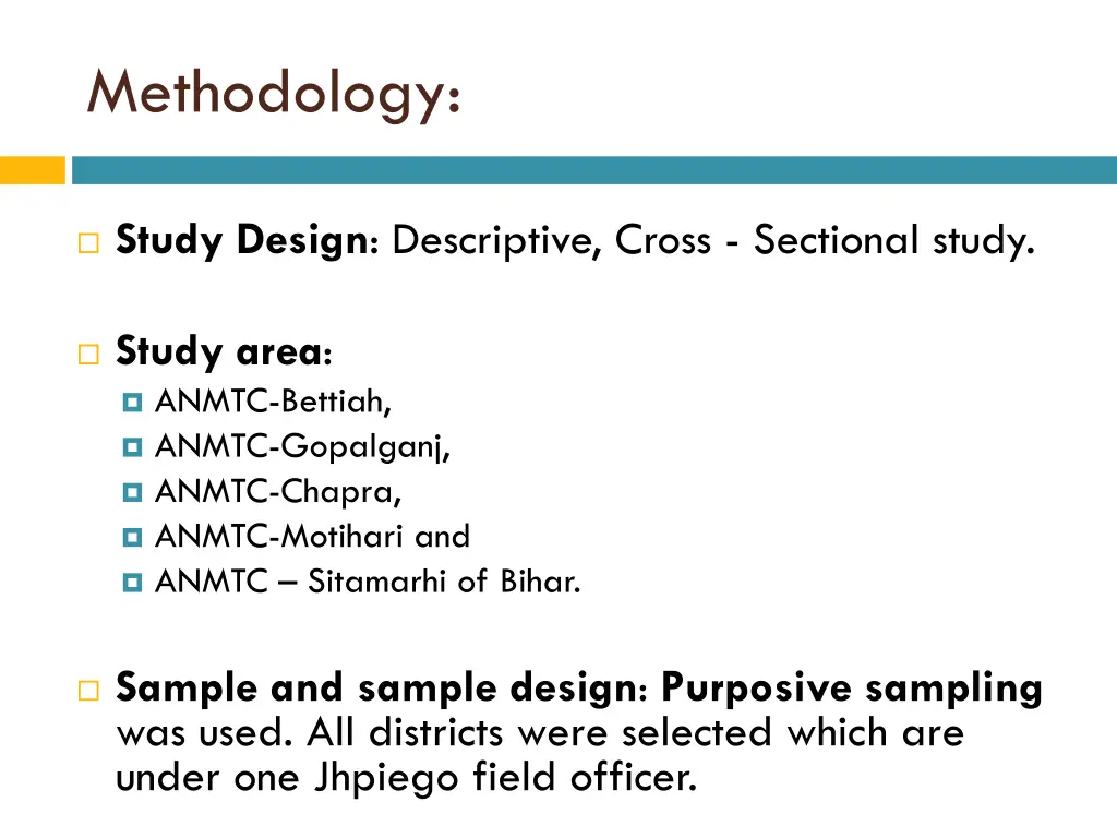 methodology