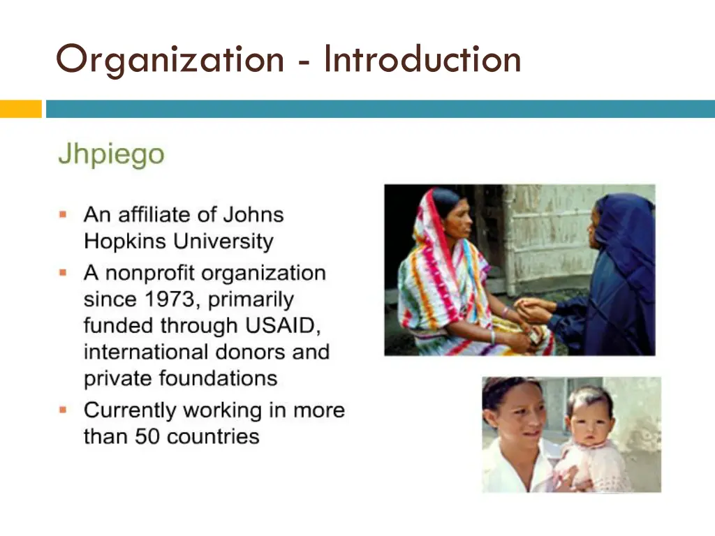 organization introduction