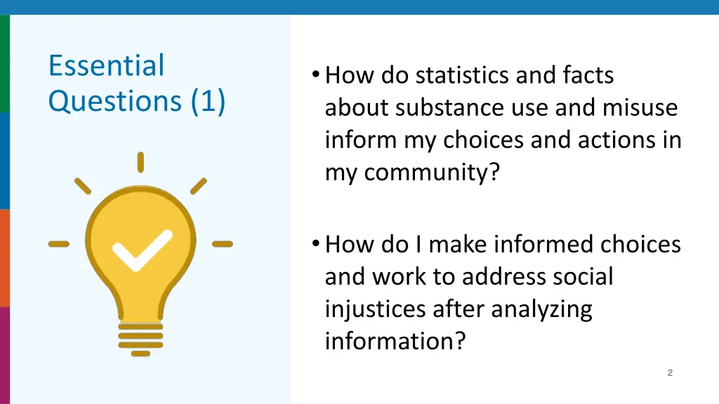 essential questions 1
