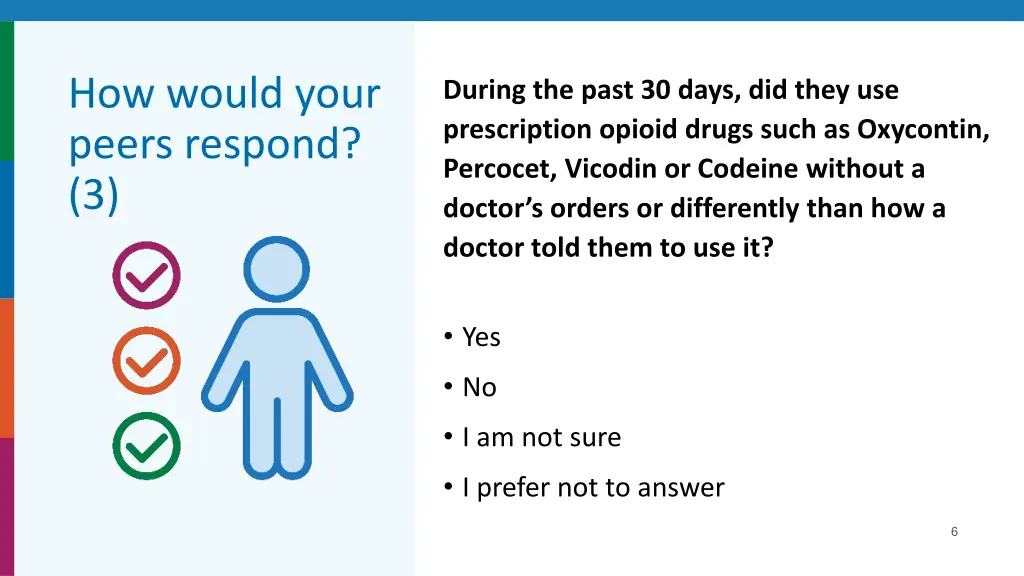how would your peers respond 3