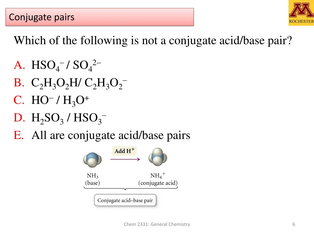 conjugate pairs