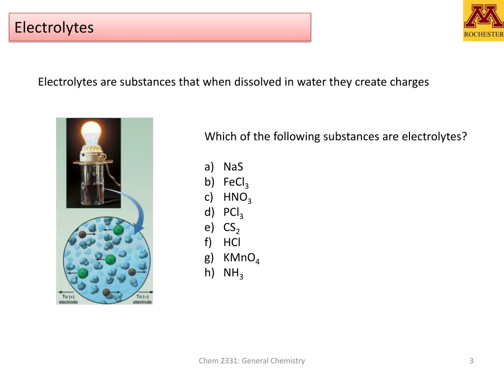 electrolytes