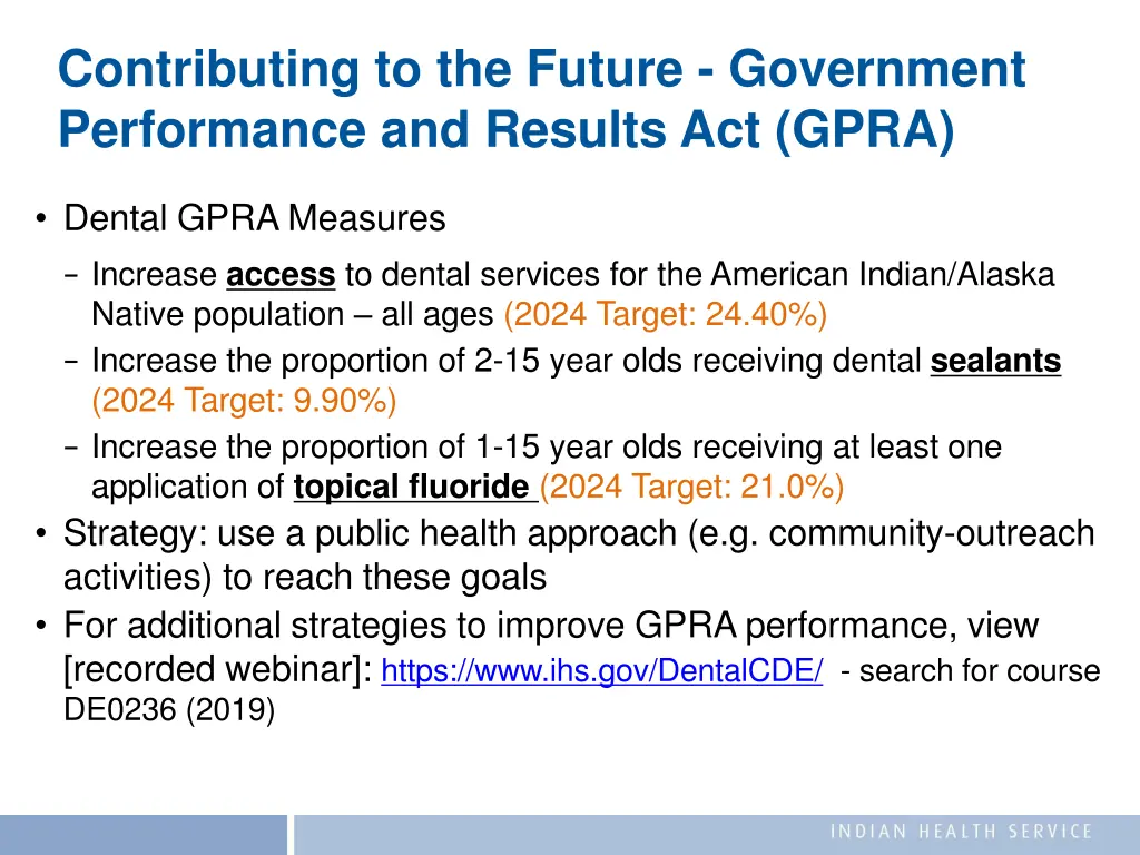 contributing to the future government performance 1