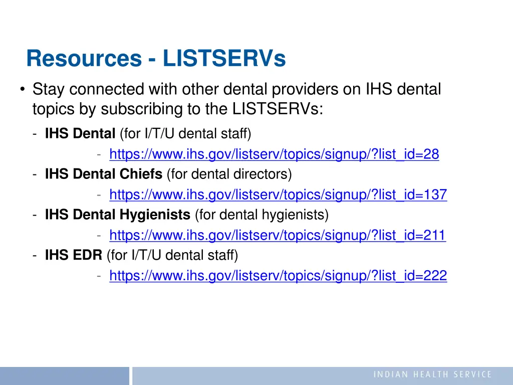 resources listservs stay connected with other
