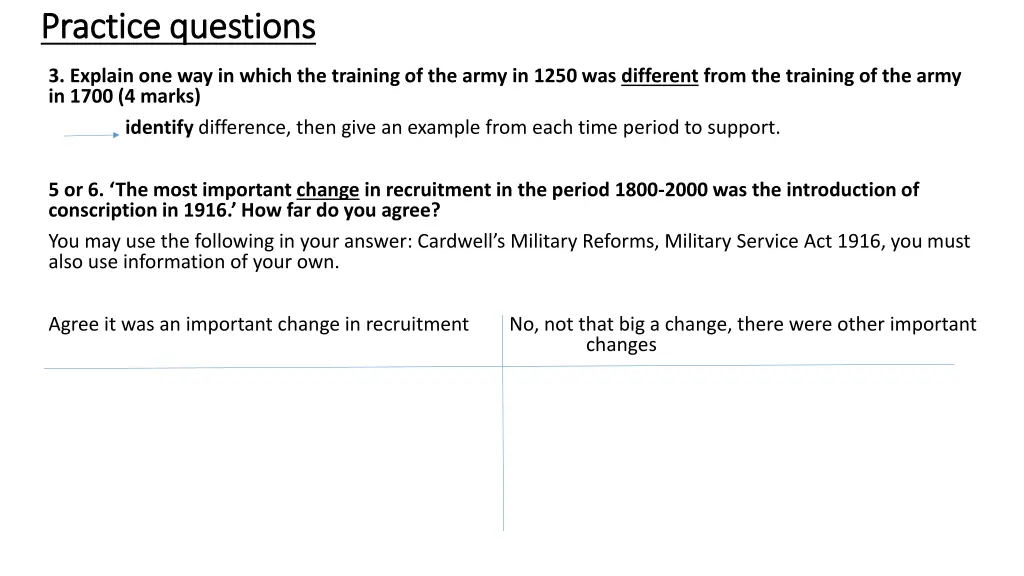 practice questions practice questions