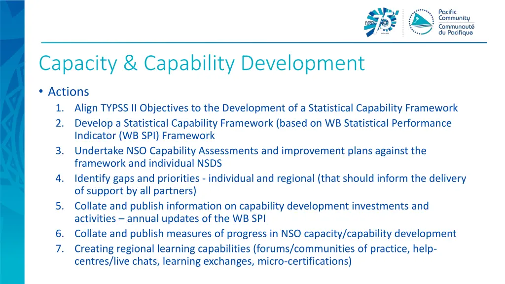 capacity capability development