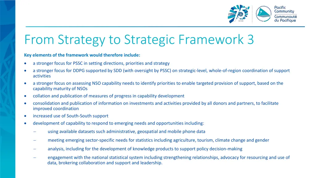 from strategy to strategic framework 3