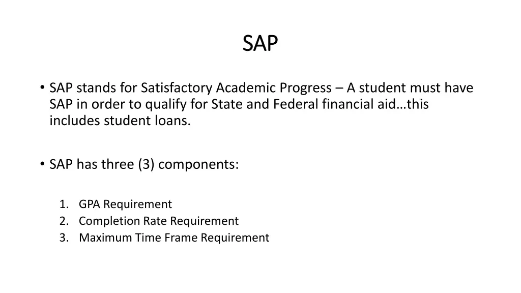 sap sap