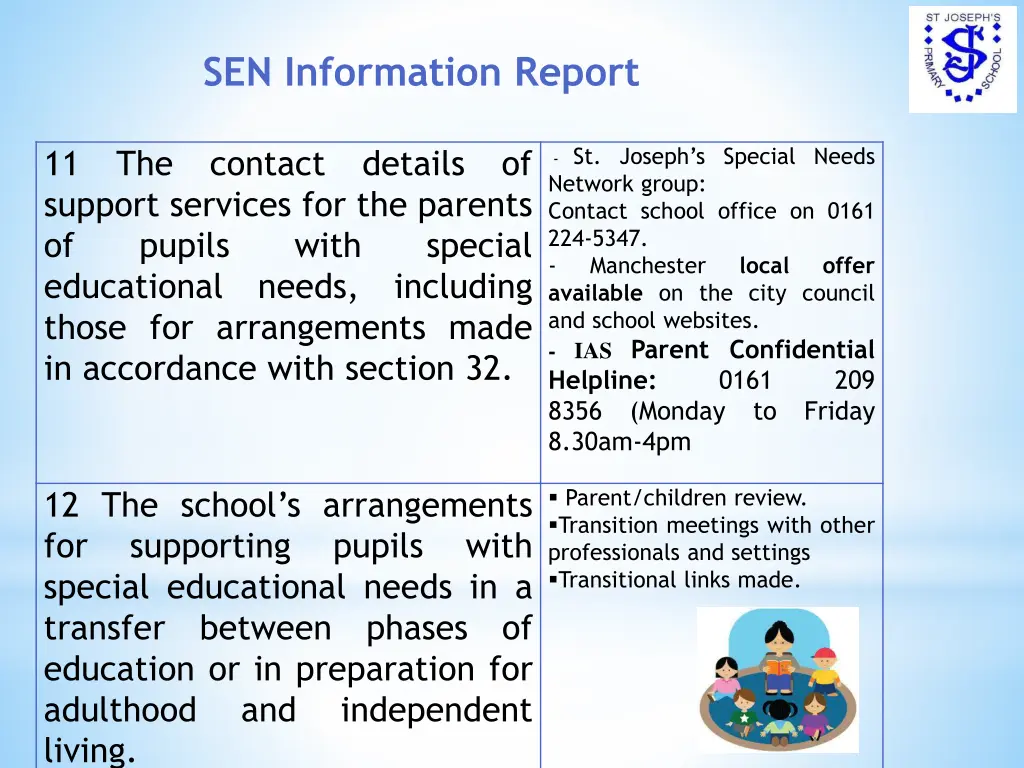 sen information report 7
