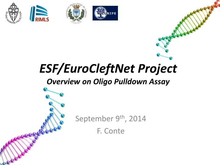 esf eurocleftnet project overview on oligo