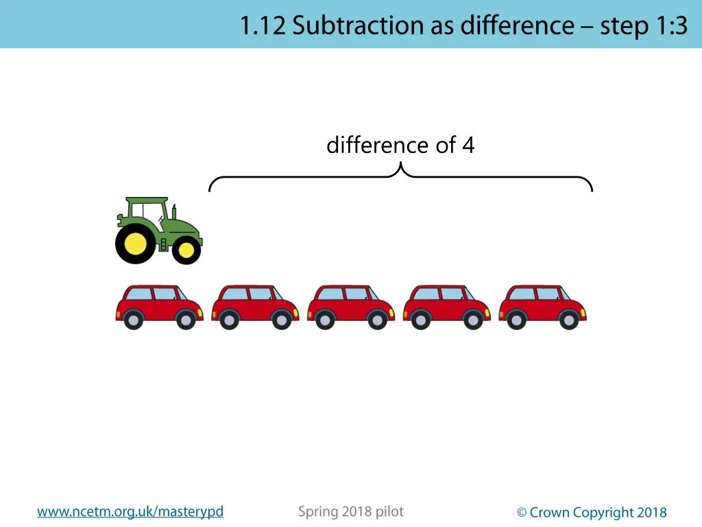 difference of 4