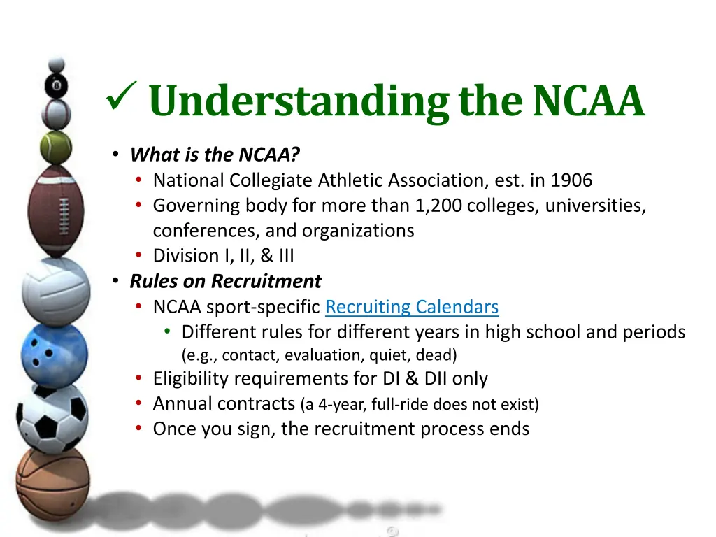 understanding the ncaa