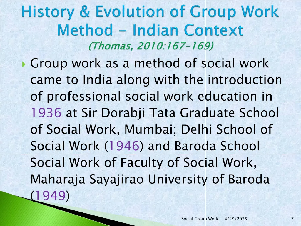 group work as a method of social work came