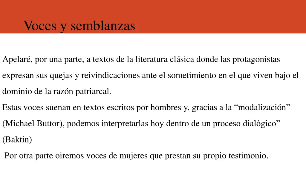 voces y semblanzas
