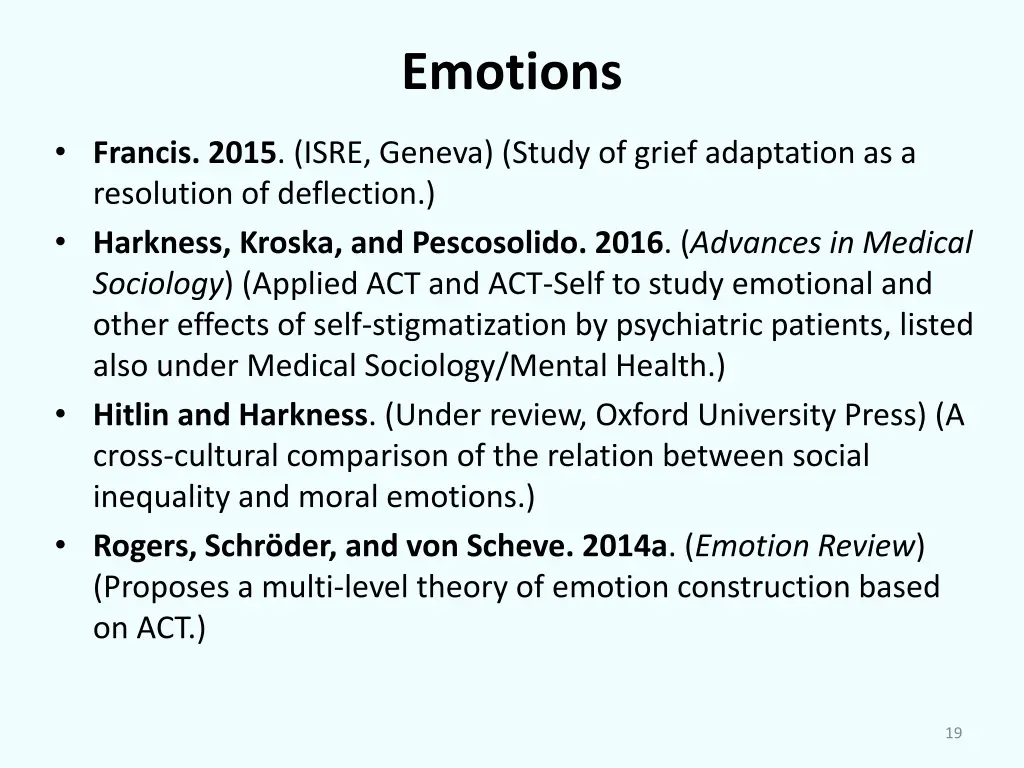 emotions