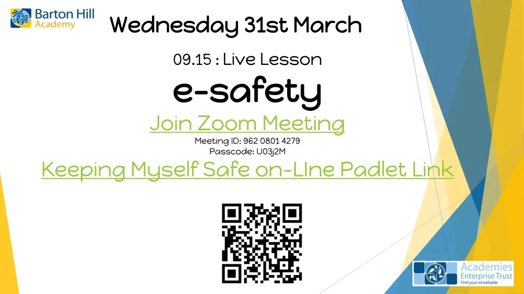 wednesday 31st march wednesday 31st march