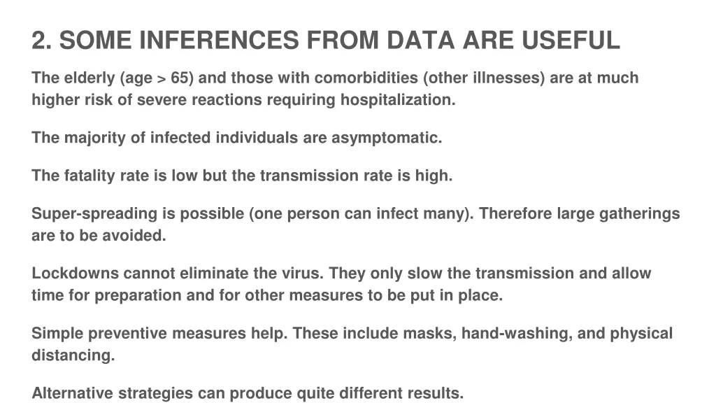 2 some inferences from data are useful