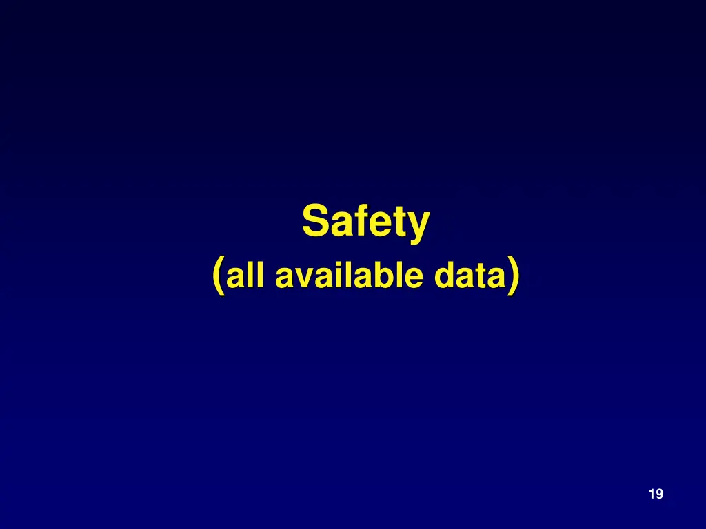 safety