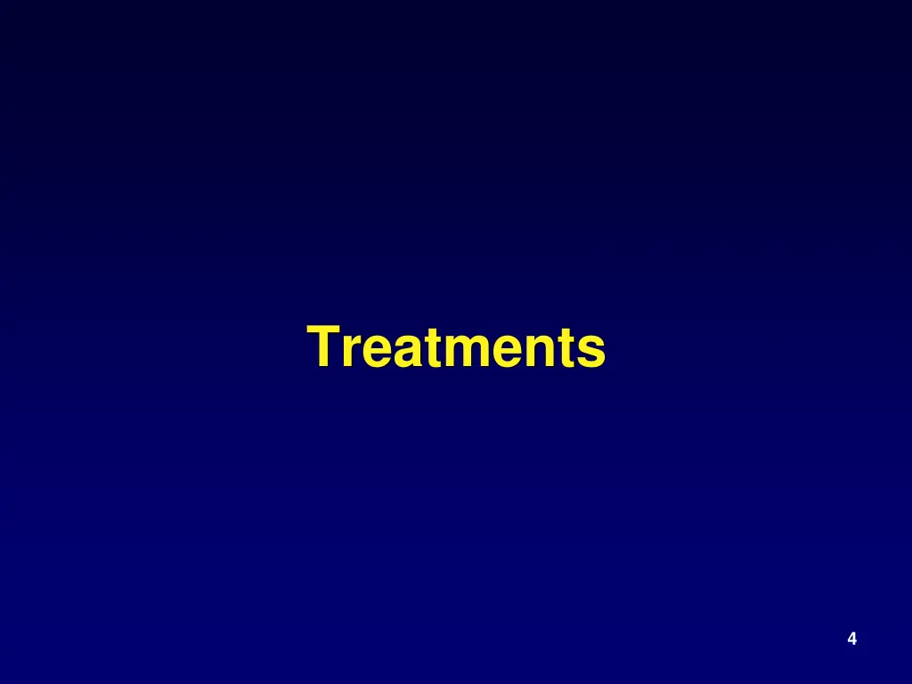 treatments