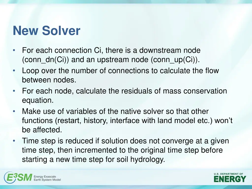new solver