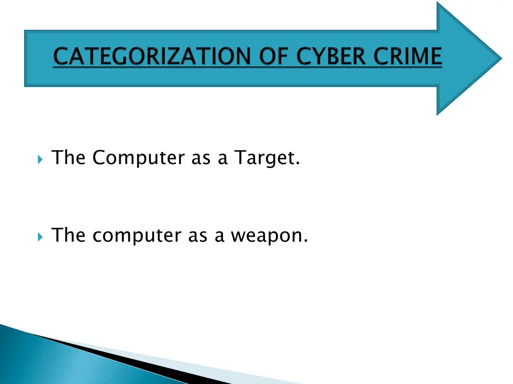 the computer as a target