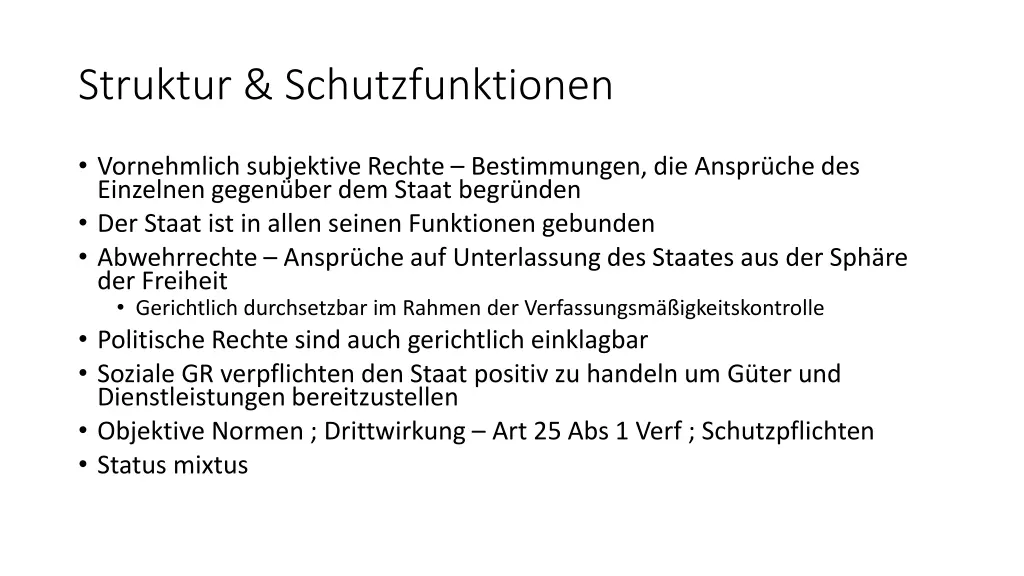 struktur schutzfunktionen