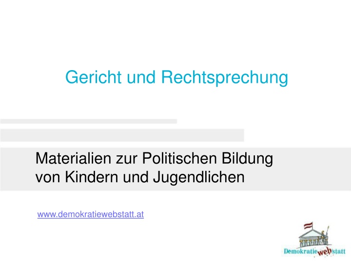 gericht und rechtsprechung