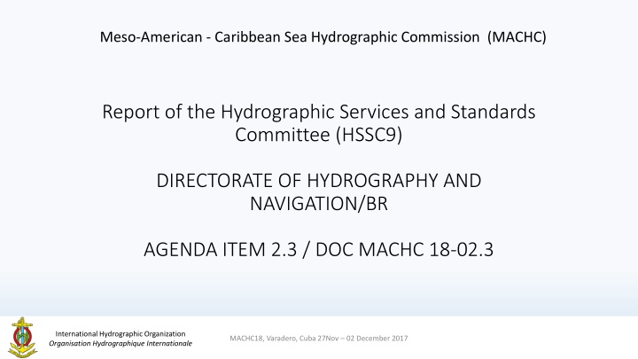 meso american caribbean sea hydrographic