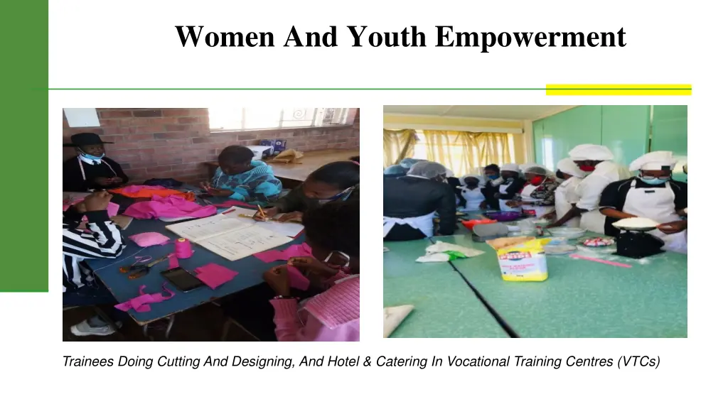 women and youth empowerment