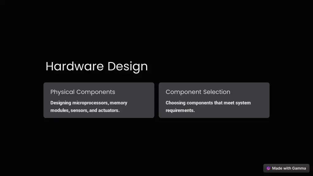 hardware design