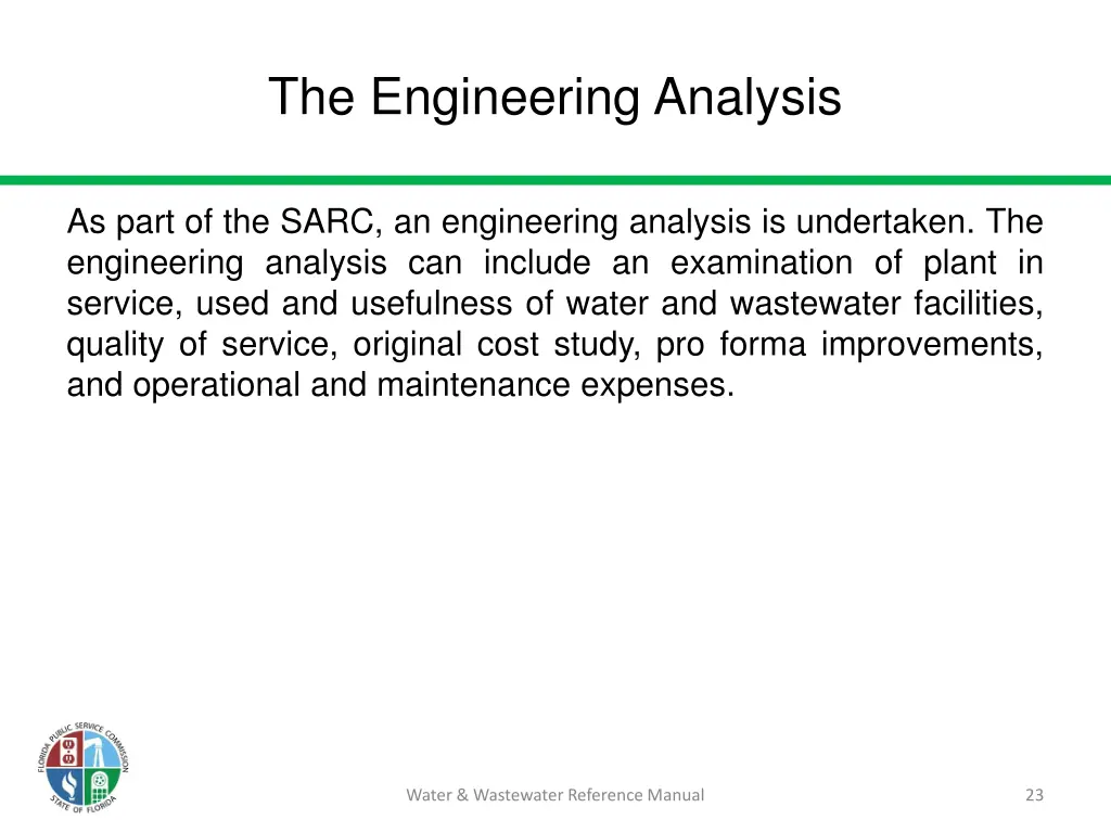the engineering analysis