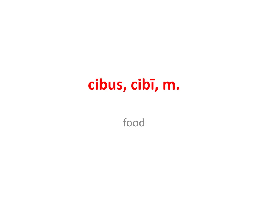 cibus cib m